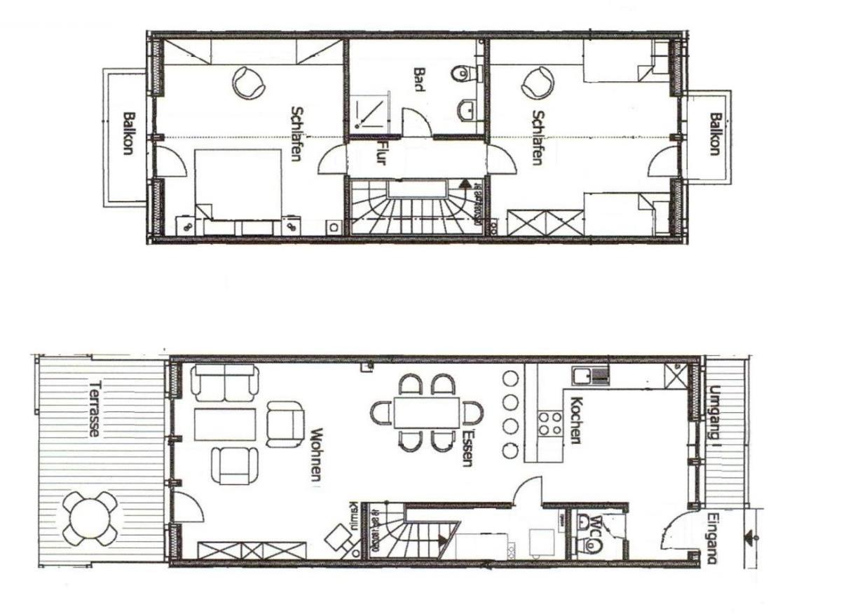 Ferienhaus Auszeit ออลเพนิทซ์ ภายนอก รูปภาพ